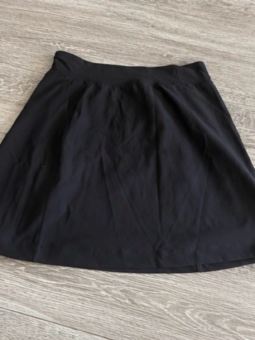 Nike Women's Black A-Line Athletic Skater Skirt